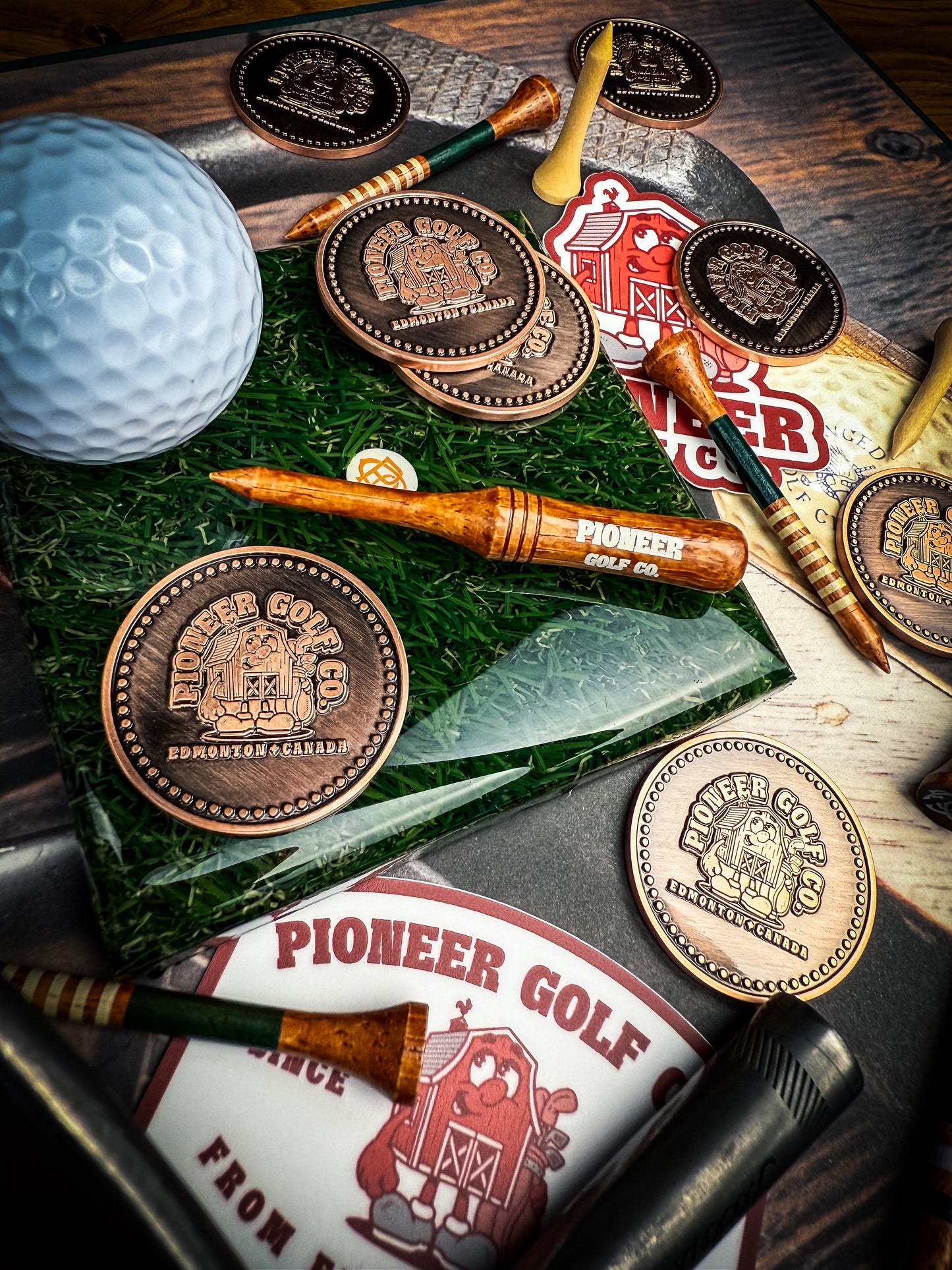 Big Red Ball Markers