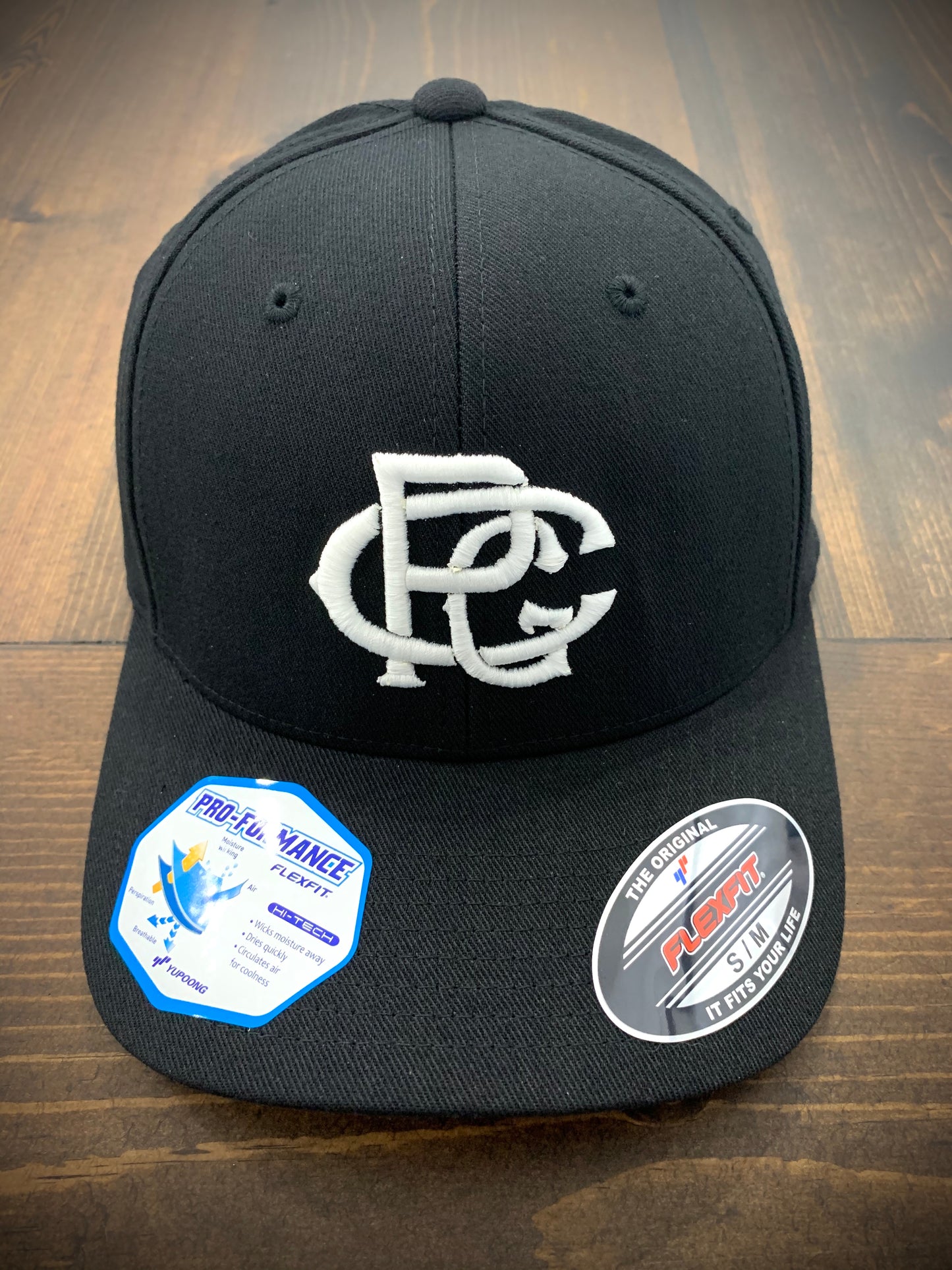 Black PGC Monogram Flexfit