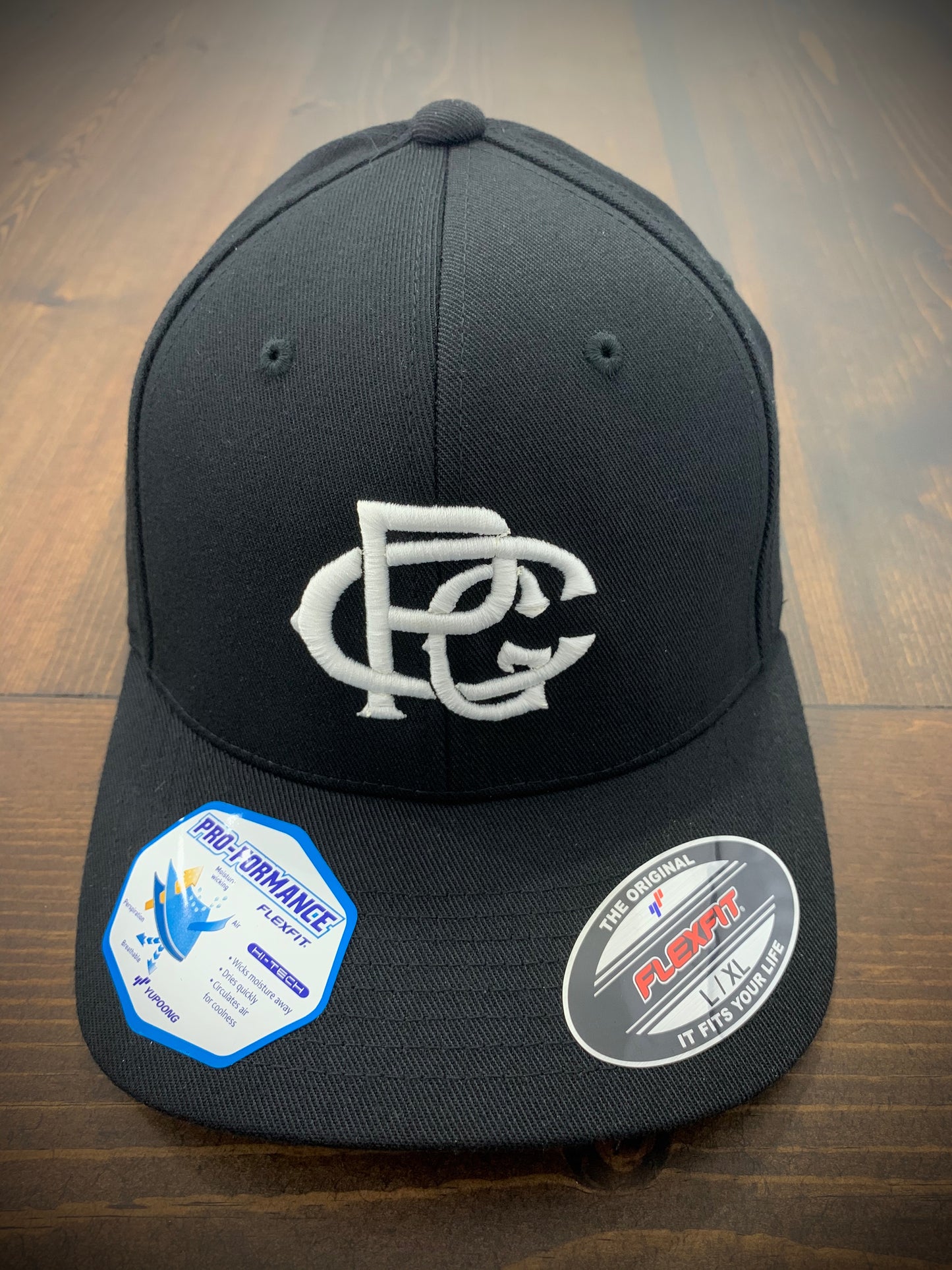 Black PGC Monogram Flexfit