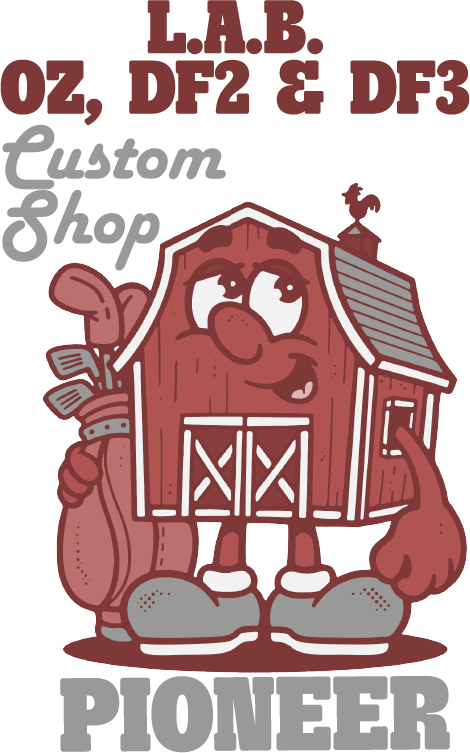 Custom L.A.B. OZ, DF2 & DF3 Putter Headcover