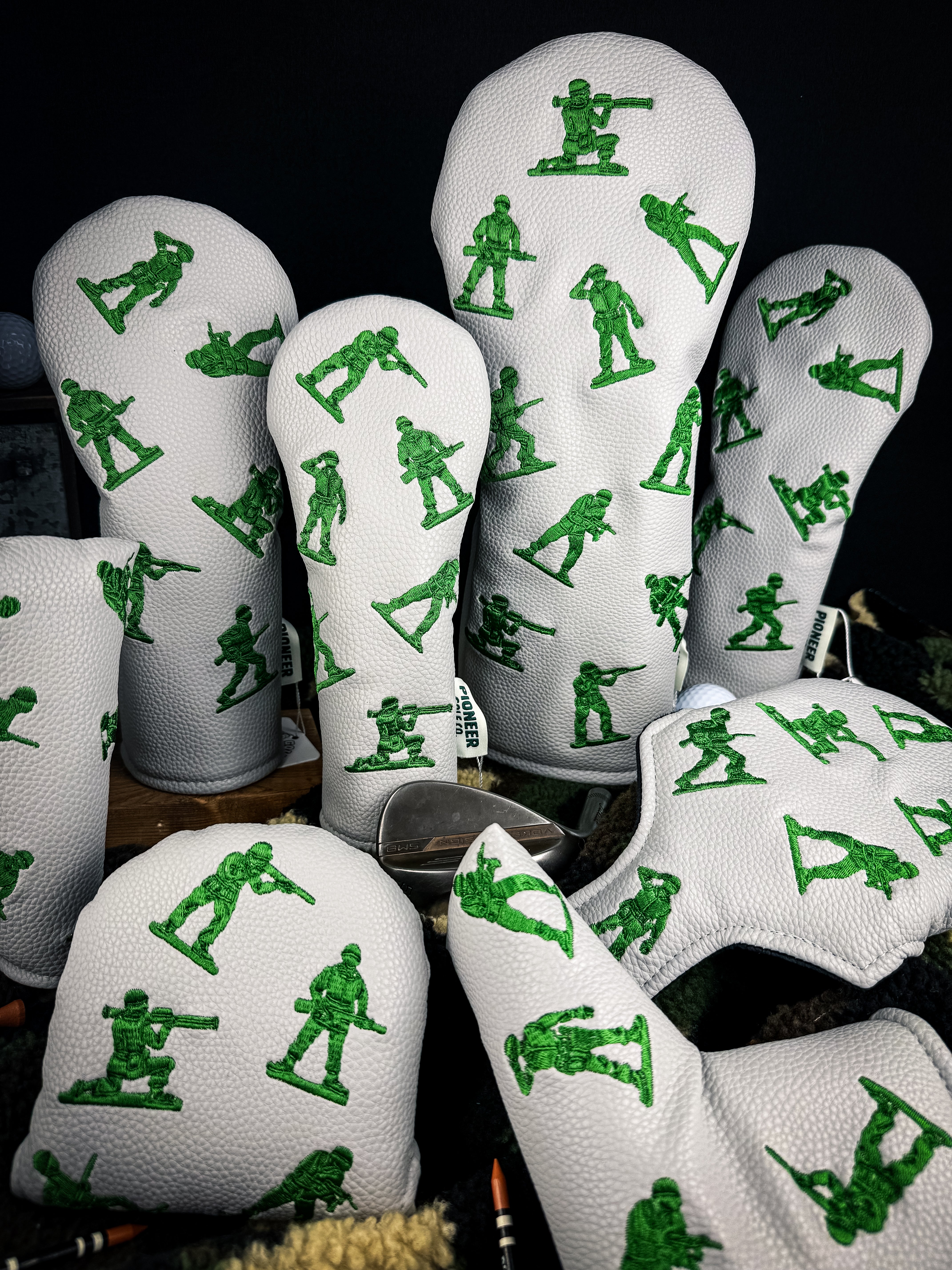 Headcovers Synthetic Leather – Pioneer Golf Co.